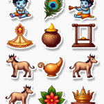 Festive India - Sticker Sheet v20